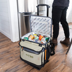 Titan by Arctic Zone™ 60 (50+10) Can Wheeled Cooler | Arctic Zone