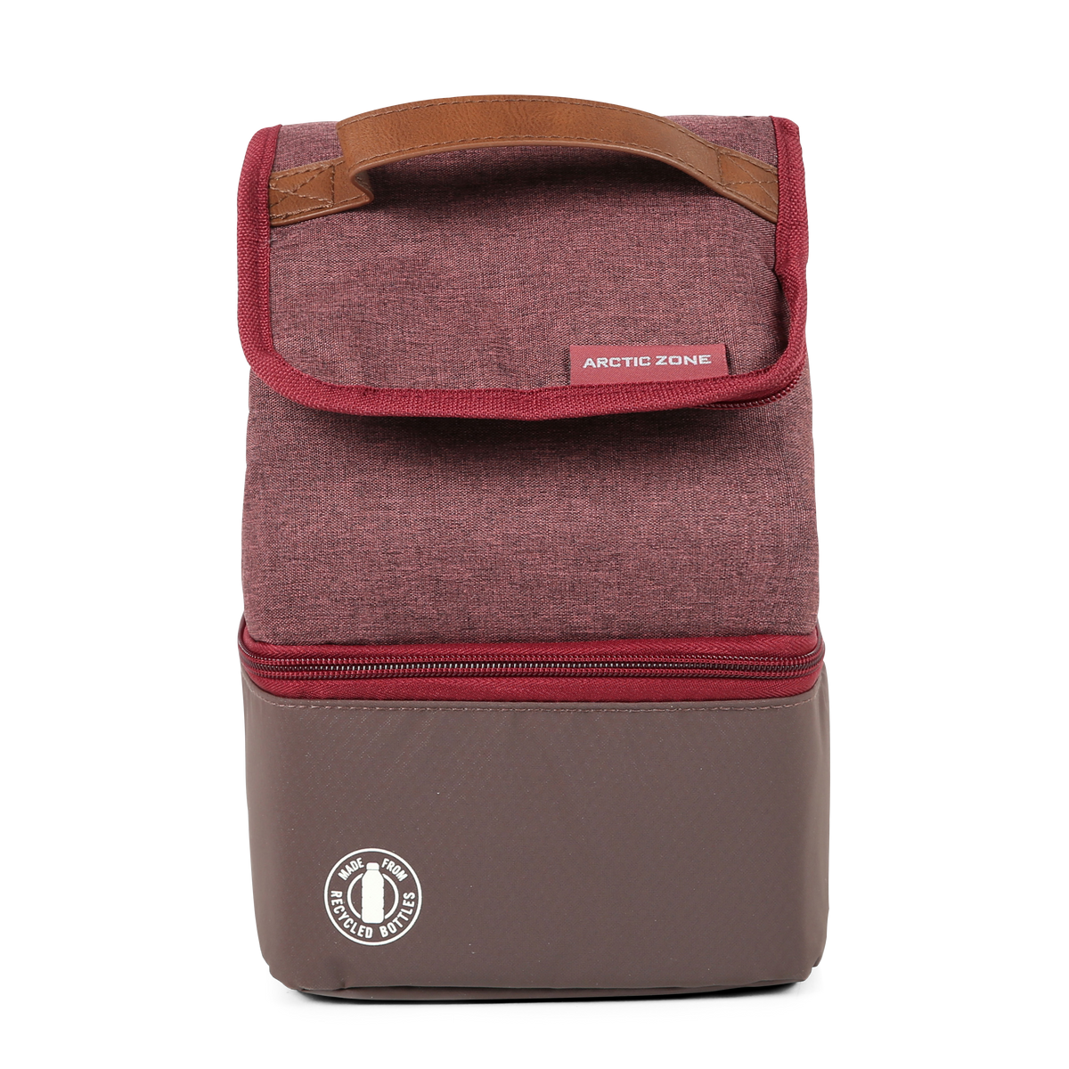 Arctic Zone® Heathered Eco Dual Compartment Hi-Top Lunch Pack | Arctic Zone